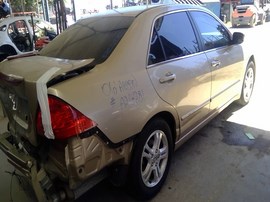 2006 HONDA ACCORD, GOLD, EX MODEL, 2.4L, AT,   A26281